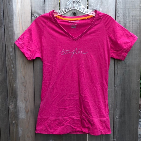 Technifibre pink t-shirt - Picture 1 of 4